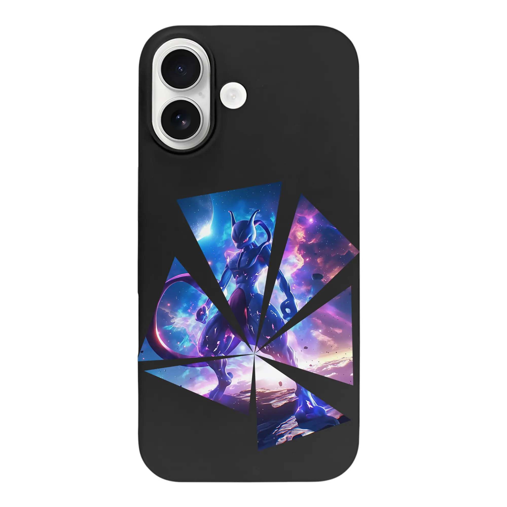 ポケモン グッズ,ミュウツー - iPhone 17 シリーズ シリコンケース 薄型 耐衝撃 指紋防止 ソフトタッチカバー 精密フィット 傷防止 保護ケース iPhone 17/17 Air/17 Pro/17 Pro Max 対応